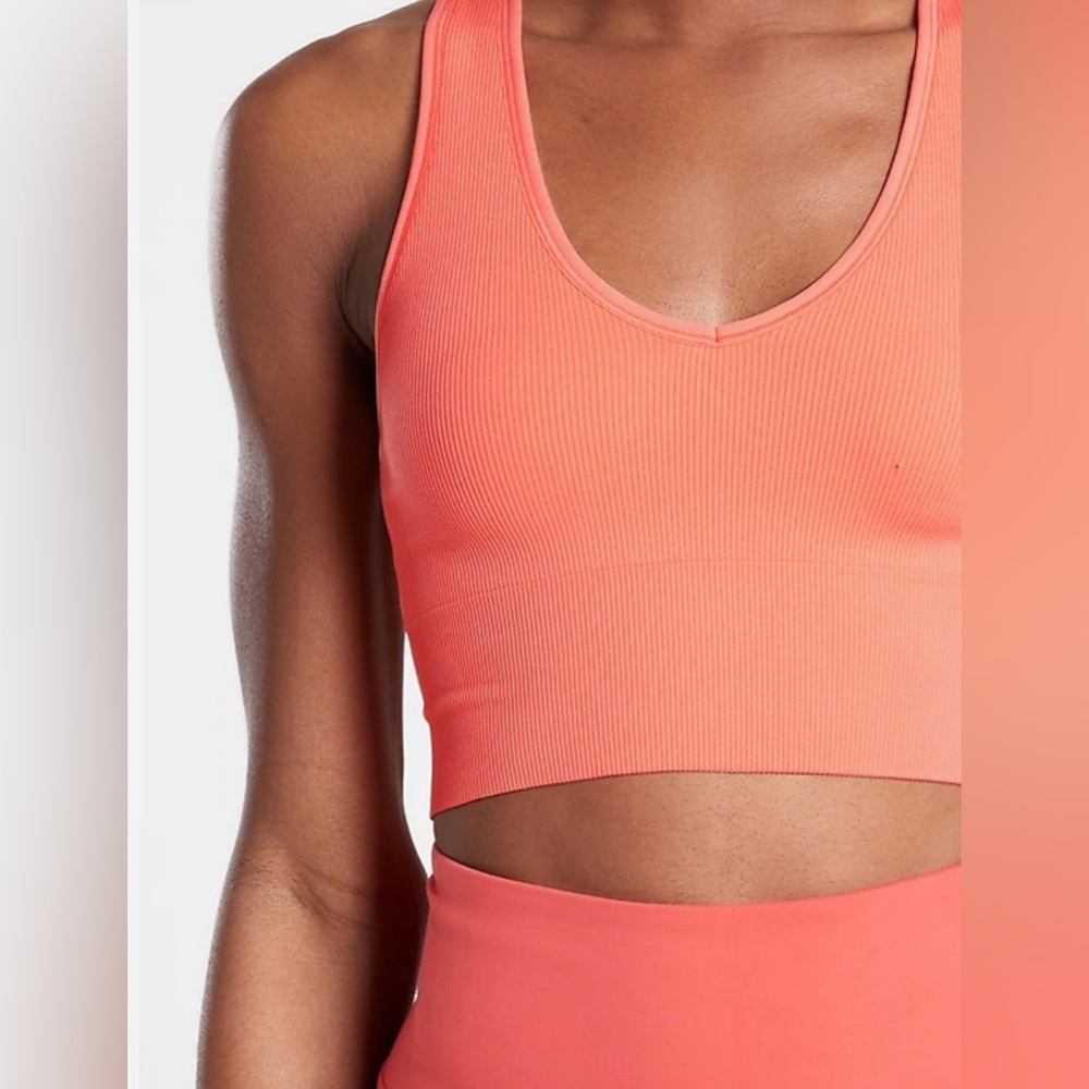 Athleta Aurora Crop Rib Tank